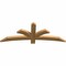 Ekena Millwork Davenport Rough Sawn Timber Gable Bracket, Western Red Cedar, 60"W x 22"H x 2"D x 4"F, 9/12 Pitch GBW060X22X0204DAV00RWR - alternate 3